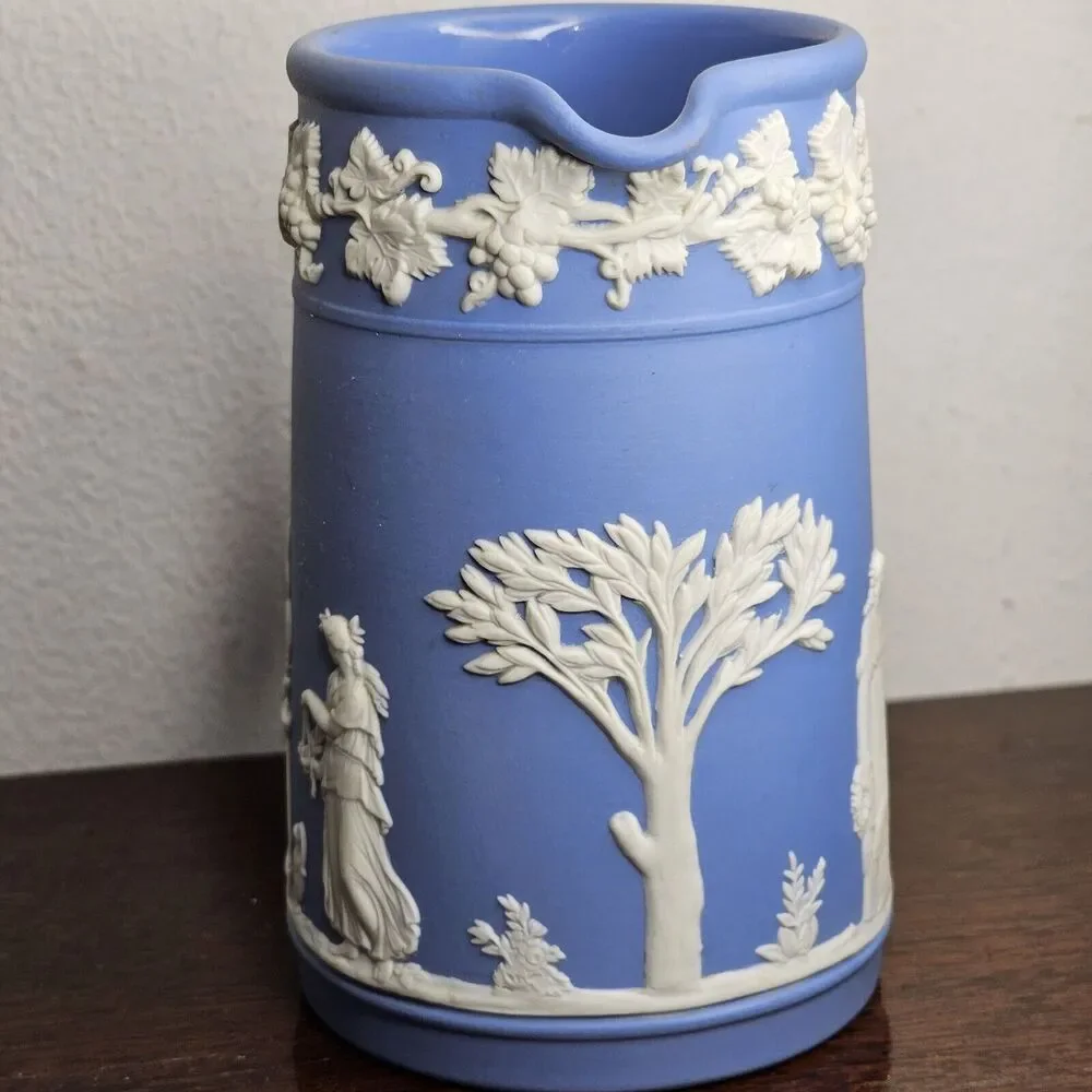 Vintage Wedgewood Jasperware  Pitcher 5